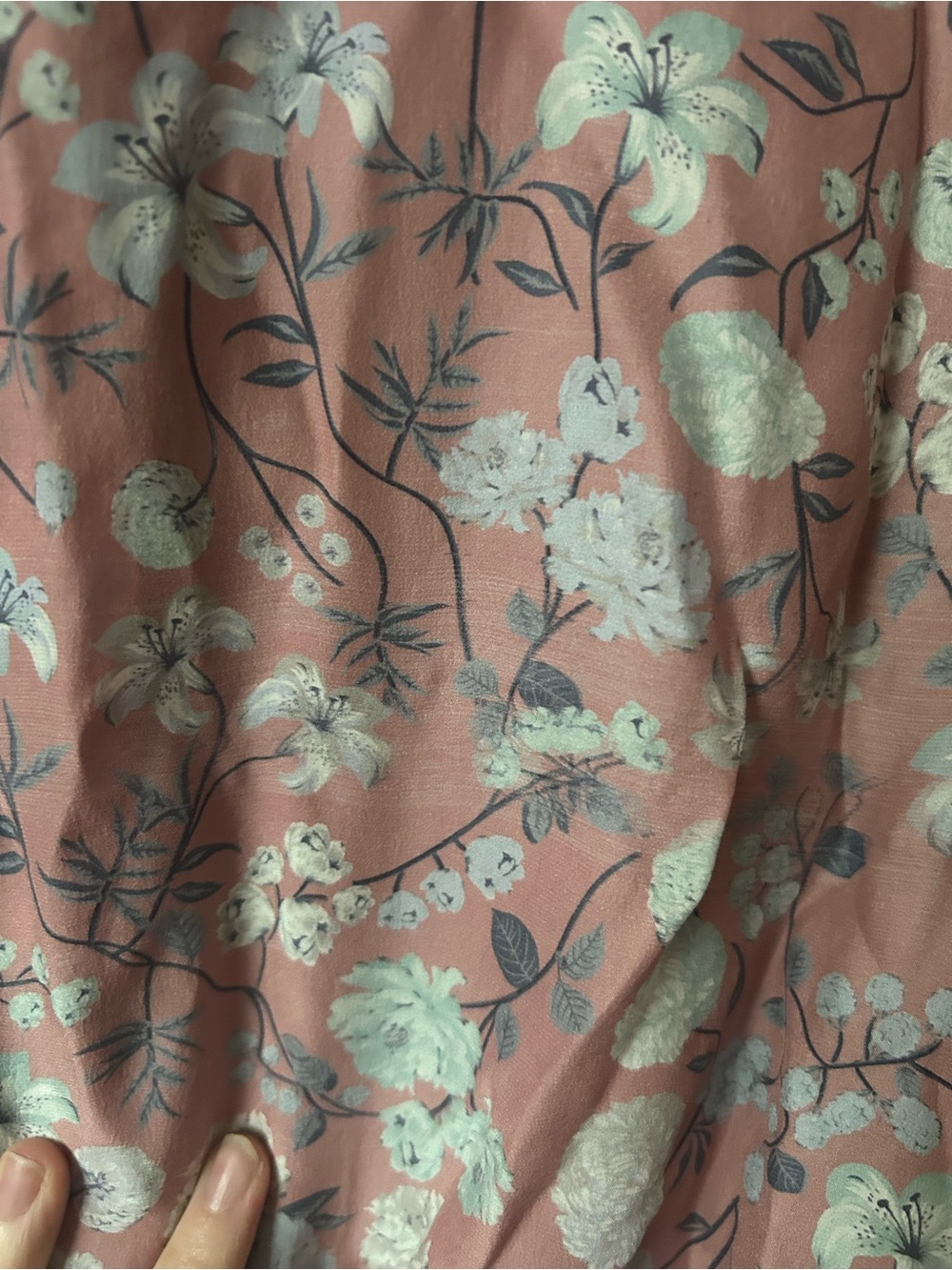 Anine Bing Pink Button Floral 100% Silk Shirt Dress Size XS SEE DESCRIPTION❤️ - Picture 10 of 13